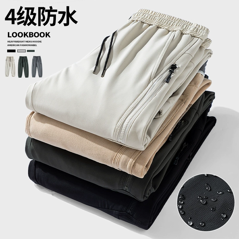 Три анти-американские штаны для мужчин осенью и зимой на открытом воздухе альпинизм водонепроницаемые функции комбинезоны свободные повседневные спортивные штаны для мужчин