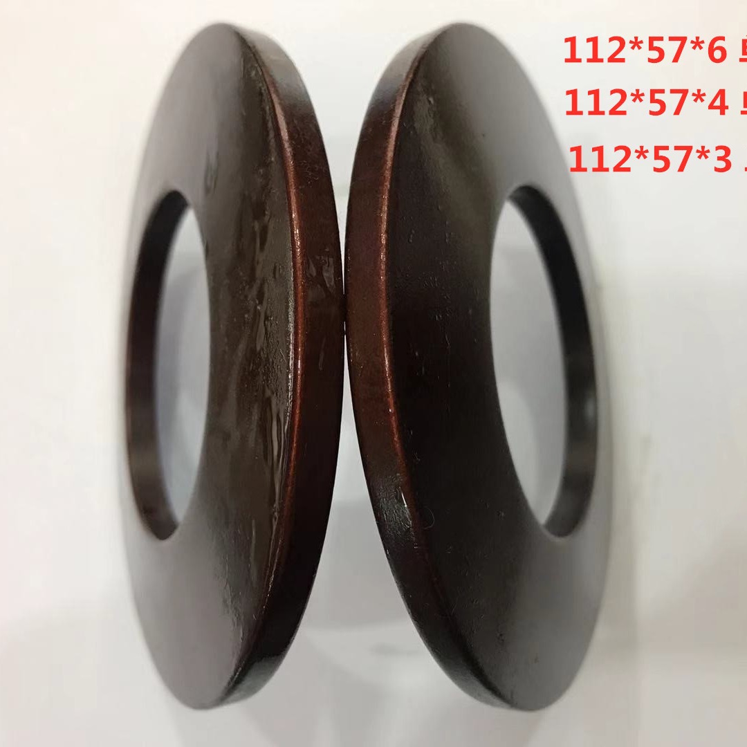 维修机械专用弹片高韧性蝶簧碟垫圈中心主轴112*57*6/4/3
