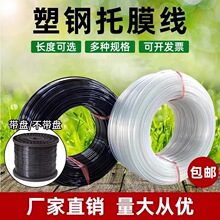 塑钢线塑钢绳高强度大棚压膜线聚酯托幕线瓜果棚架园艺养殖农业