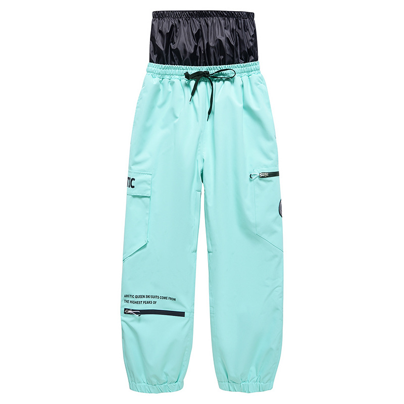 Traje de ropa para niños para hombres y mujeres, ropa y pantalones de snowboard y esquí de doble tabla para exteriores de invierno, a prueba de viento, repelente al agua y cálido._voghion.com