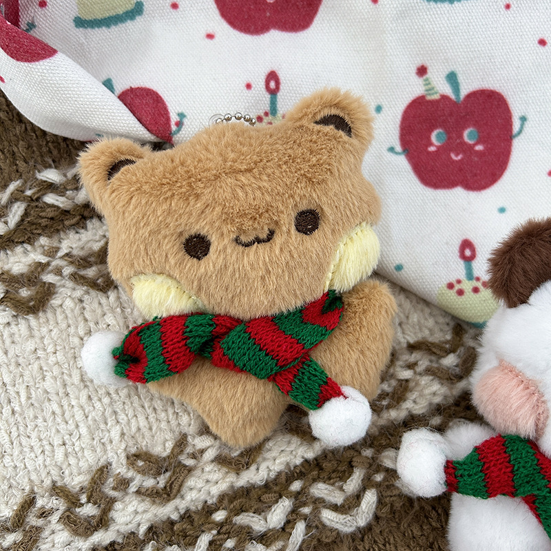 【크리스마스 스카프】부부판다