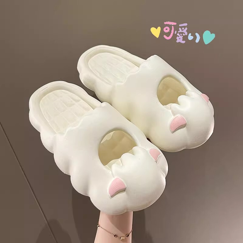 Christmas Small Slippers for Women Eva Non-Slip Thick-Soled Summer Home Wear Baotou Beach Slippers for Women Christmas Small Slippers for Women Eva Non-Slip Thick-Soled Summer Home Wear Baotou Beach Slippers for Women