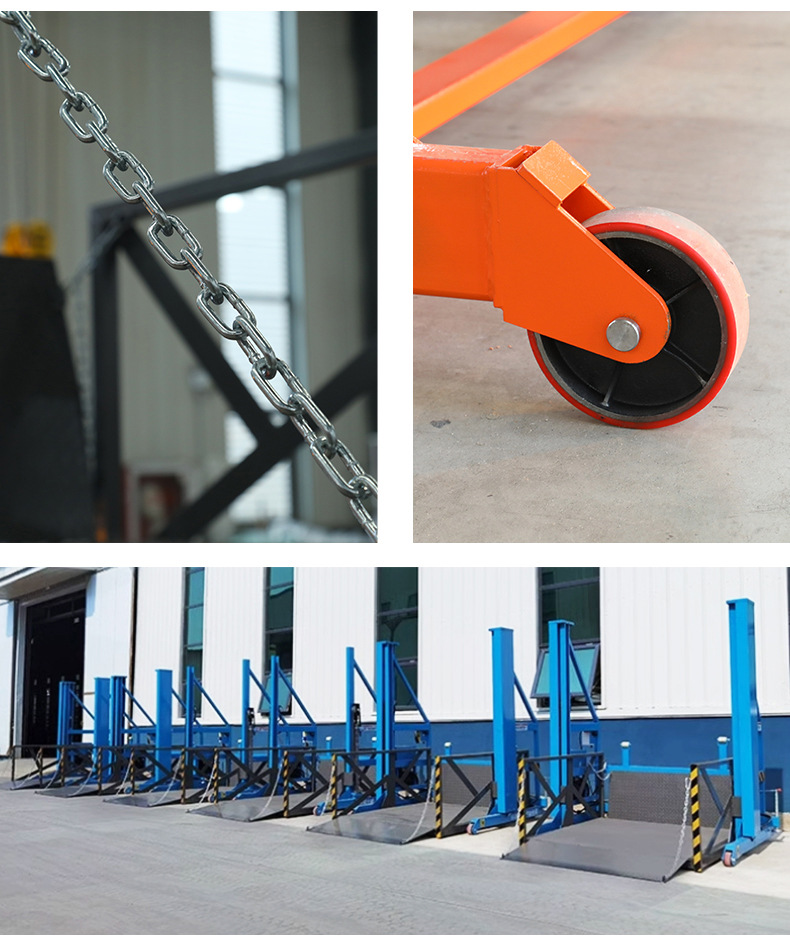 Mobile Loading and Unloading Platform, Logistics Container Truck Loading and Unloading Hydraulic Lift, Warehouse Container Loading Platform