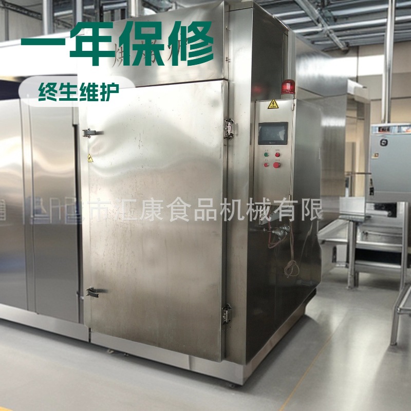 汇康机械研发电加热烟熏箱,猪头肉烟熏炉,香肠蒸熏上色箱厂家批发