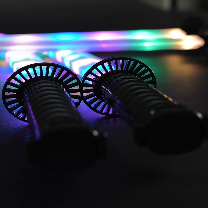 Светящаяся сабля у самурая, лезвие 67 см LED, звуковые огни, с ножнами — детская игрушка
