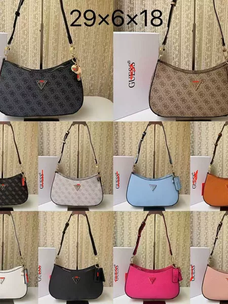 Gs Guess New European and American Minimalist Style Mother-Daughter Bag, Underarm Bag, Dumpling Bag, Crescent Bag, Lightweight Women's Shoulder Bag