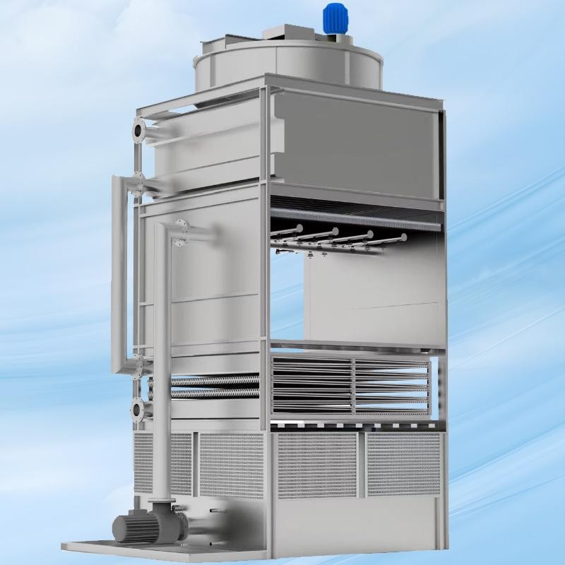 干湿联合闭式冷却塔 工业凉水塔 低能耗低噪音 节省运行成本