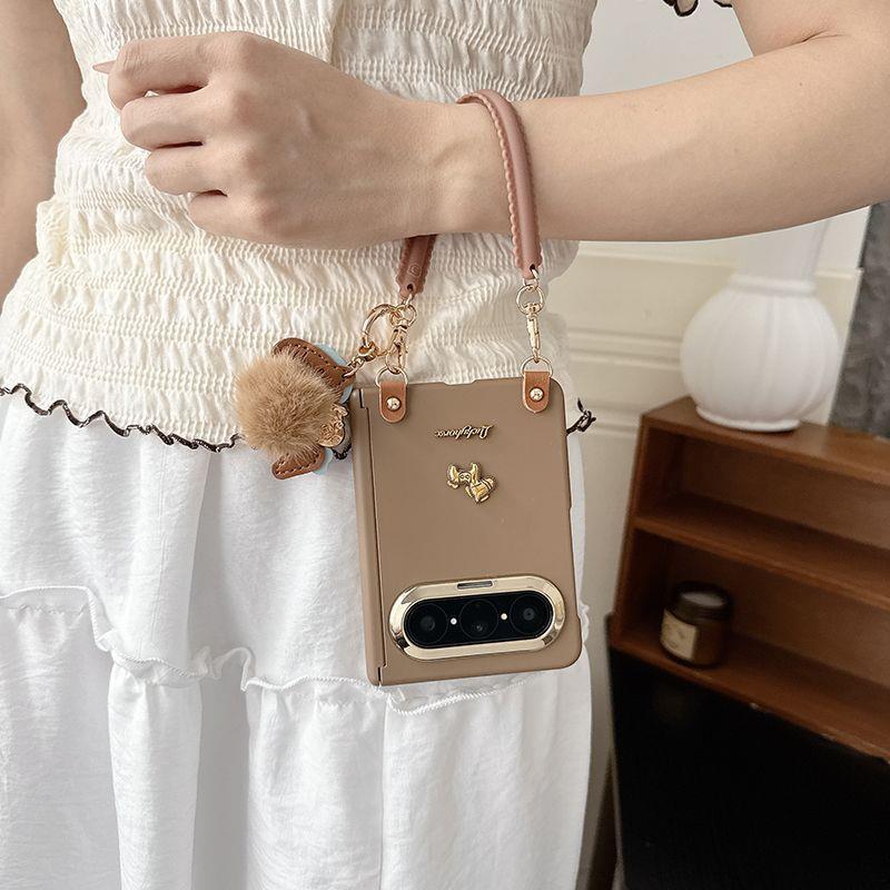 Simple Brown Background with Three-Dimensional Gold Horse Design Suitable for Huawei Puraxmax Phone Case, Foldable Screen Dual-Axis Magnetic Protective Cover Simple Brown Background with Three-Dimensional Gold Horse Design Suitable for Huawei Puraxmax Phone Case, Foldable Screen Dual-Axis Magnetic Protective Cover