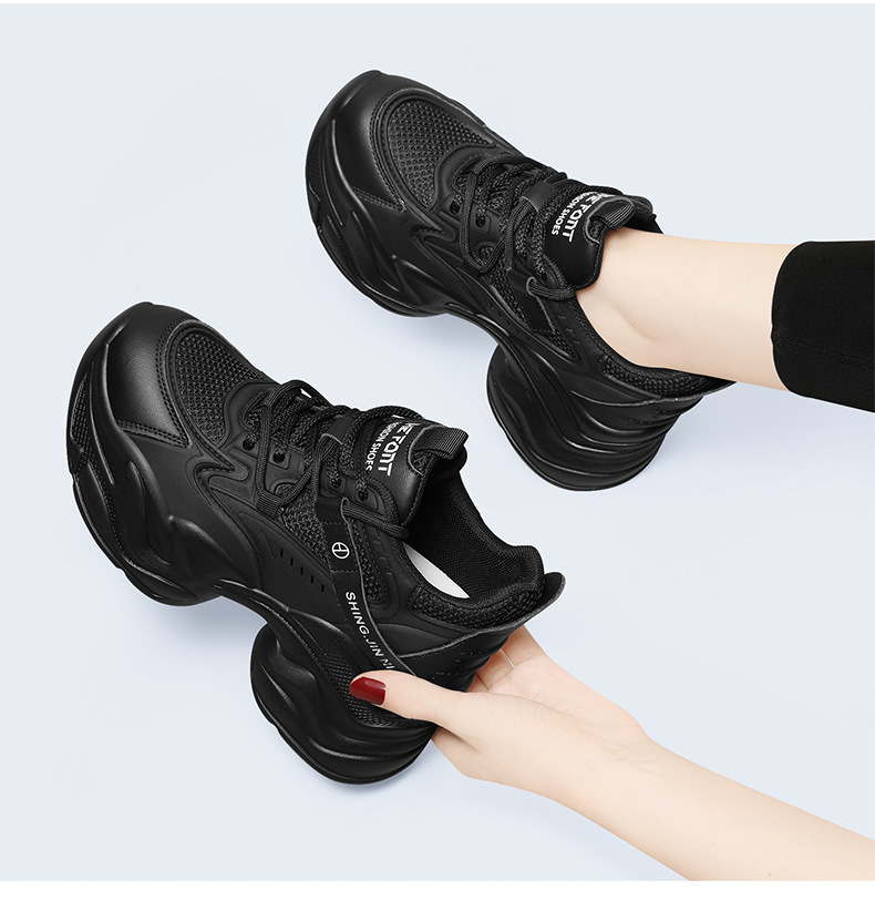 Dames, 2024 nieuwe verhoogde, herfst- en winterreizen, lichtgewicht dikke onderkant casual sneakers_voghion.com