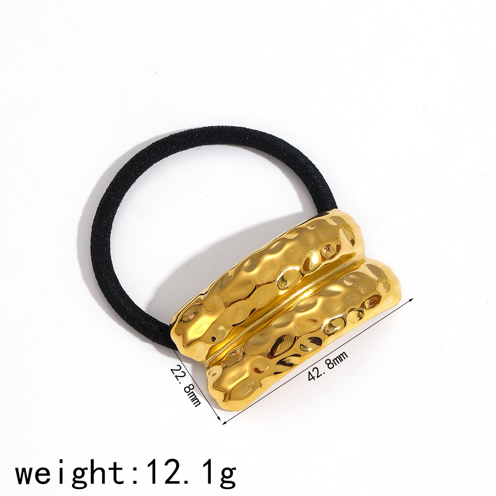 Europa y los Estados Unidos viento metal de acero inoxidable clip de cabello para la cabeza de la mujer de alta calidad sensación de disco de cabello duradero un clip de cabello conjunto de cuerda de cabello