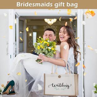 Amazon Cross-Border Button Jute Tote Bag Linen Bag Beach Bag Shopping DIY Canvas Gift Retro Handbag