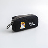 Fruit capacious fresh pencil case with zipper