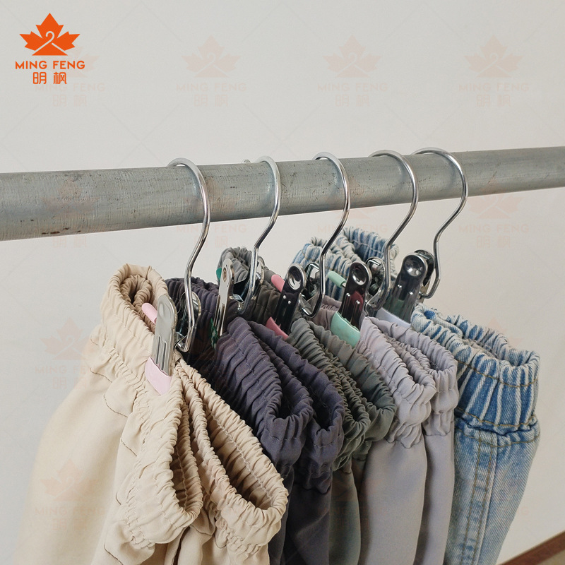 Dip plastic 3-word clip seamless hook multifunctional clothes clip home hat socks drying clip manufacturers wholesale