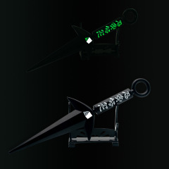 Ninja Merch Amas Sucker 4th Generation Togashi Alloy Model Ninja Weapon Display 22 cm