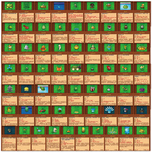 64张杂交版植物大战僵尸图鉴贴纸趣味小游戏属性技能简介装饰贴画