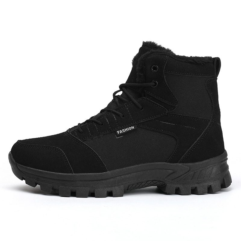 Zapatos de montaña al aire libre de explosión transfronteriza, zapatos de montaña antideslizantes y resistentes al desgaste de hombre, zapatos de montaña de crucero, amortiguación ligera y tercifeo