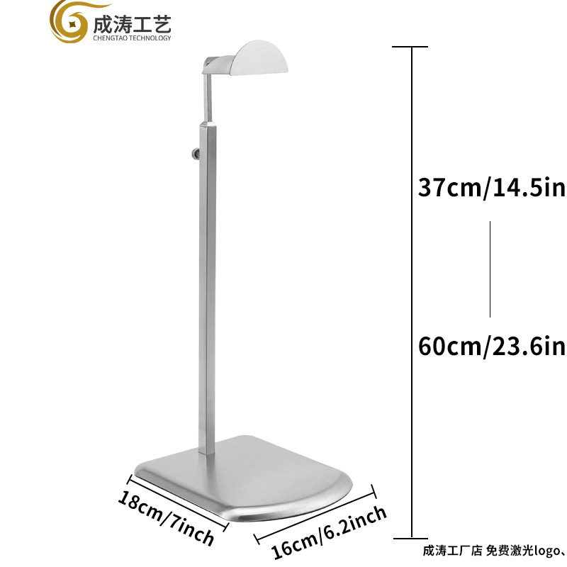 Матовая полуовальная большая D-головка утолщение основания