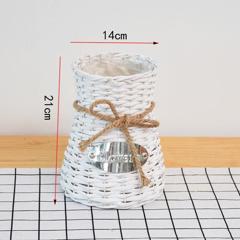 Jarrón pequeño - blanco