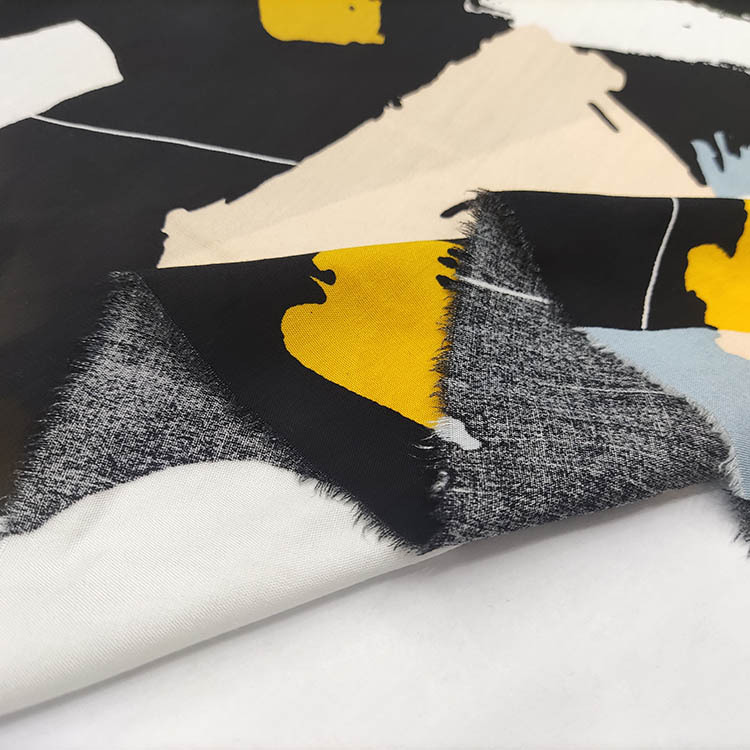 2024 nuevo material 100% viscoso de impresión hawaiana tela de rayon