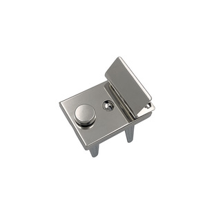 Square bag buckle iron briefcase lock computer bag lock luggage lock buckle decorative mortise lock hardware lock wholesale