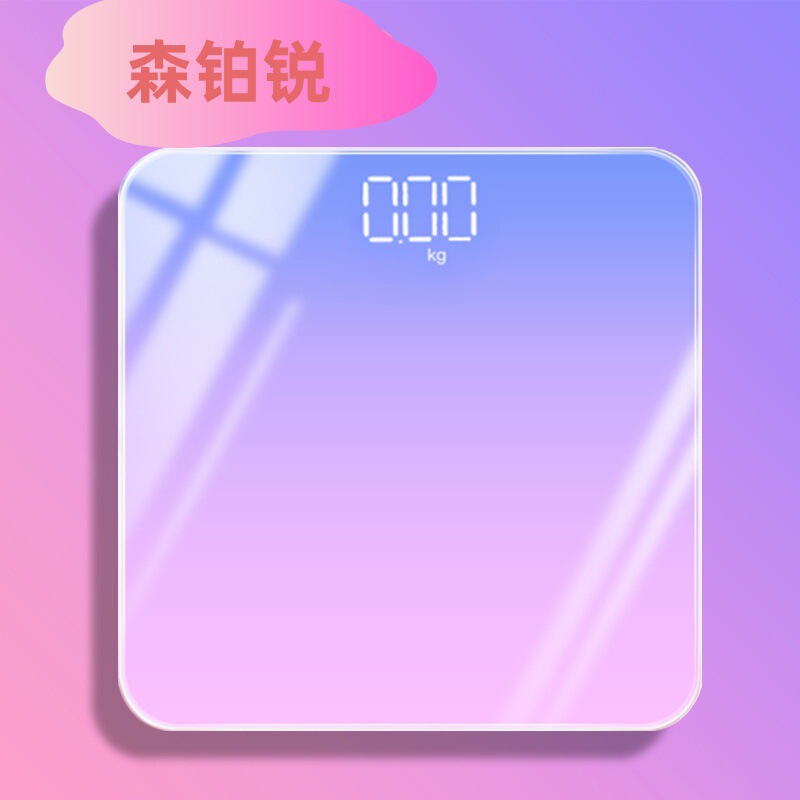 LEDスクリーン体重計電子秤体重計健康秤グラデーション高精度体重計|undefined