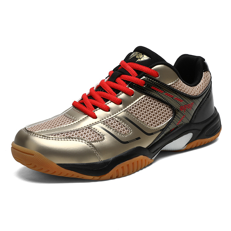 Nuevos zapatos de bádminton antideslizantes con suela de goma transfronteriza juveniles entrenamiento casual tenis de mesa zapatos de tenis al por mayor image 8