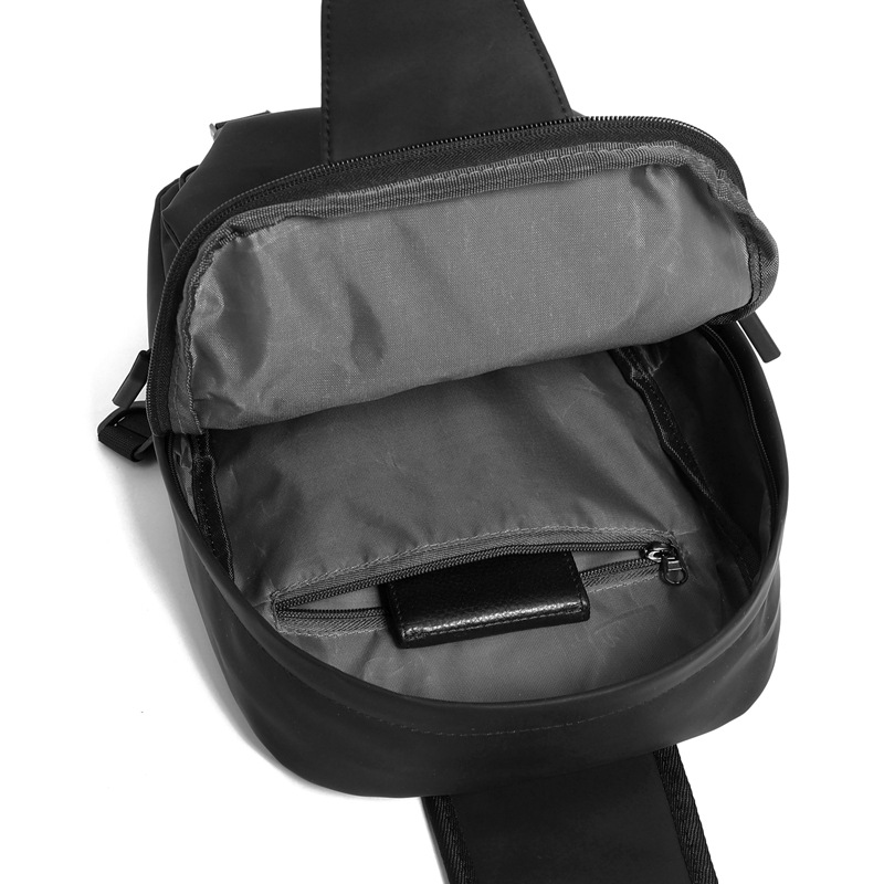 Bolso de hombro de nuevo estilo, bolso de pecho de gran capacidad de ocio de negocios para hombres, bolso de mensajero de viaje ligero y versátil, mochila para estudiantes universitarios