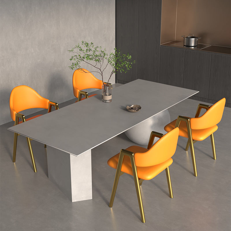 zsr Nordic modern backrest negotiation chair simple office iron coffee restaurant dining chair ins internet celebrity A-line chair home