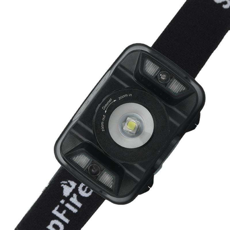 SUPERFIRE Shenhuo HL18 fábrica al por mayor fuerte luz USB recargable LED Faro de inducción