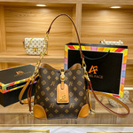 Трендовая модная сумка, универсальный гидролат, Гонконг, из натуральной кожи