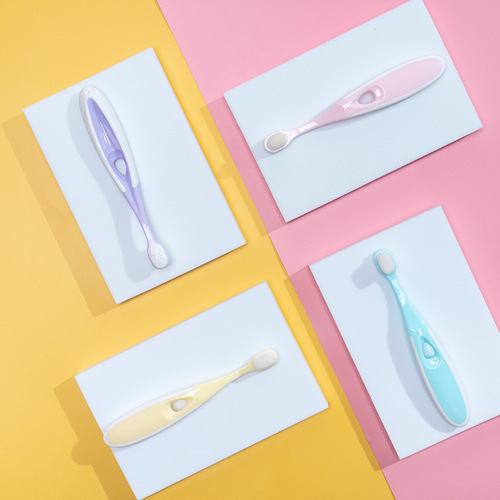 [Strictly Selected] Children's Infant Toothbrush 10,000 Hairs Cleans Deciduous Teeth and Protects Gums 3-6-12 Years Old