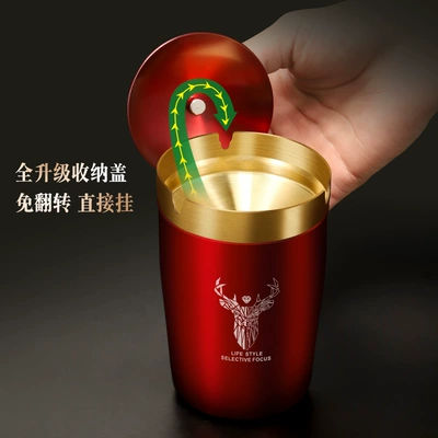 with Lid Funnel Windproof Personalized | Car ashtray
