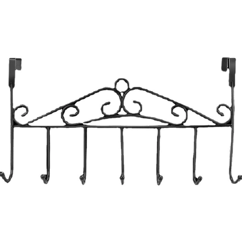 Hook wall -mounted wall hook wall hook wall hanging hanger creative without traces, strong hook, free punching clothes, hats, storage racks