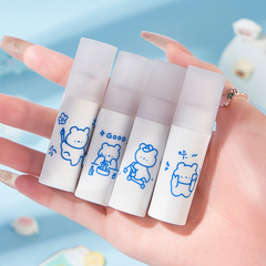 GAGK新款小熊不沾杯唇釉絲絨啞光霧面唇泥顯白百搭學生女口紅批發