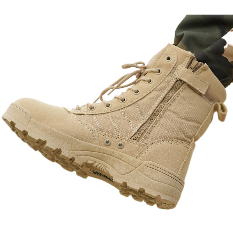 Combat Training High Top Breathable Hiking Men Meh Tactical Ultralight Spring Summer Outdoor Trekking Shoe Martin_voghion.com