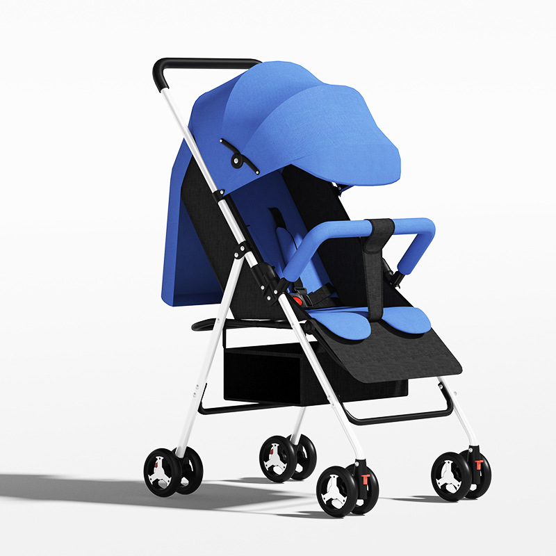 손을 접고 앉거나 누울 수 있음 - 파란색