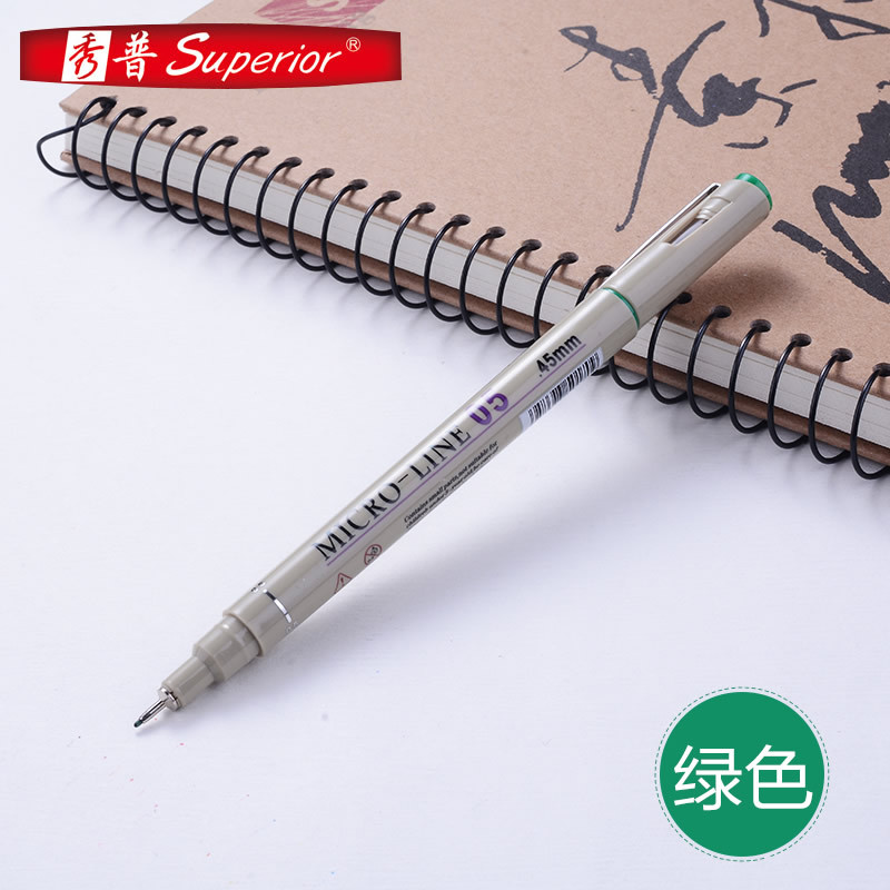 Especial transfronterizo para xiupu 12-color aguja pluma diseño dibujo gancho pluma anime dibujo pluma a base de agua 807c