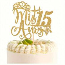 G 20319 Birthday Crown Cake Decorations ���յ����b� ��