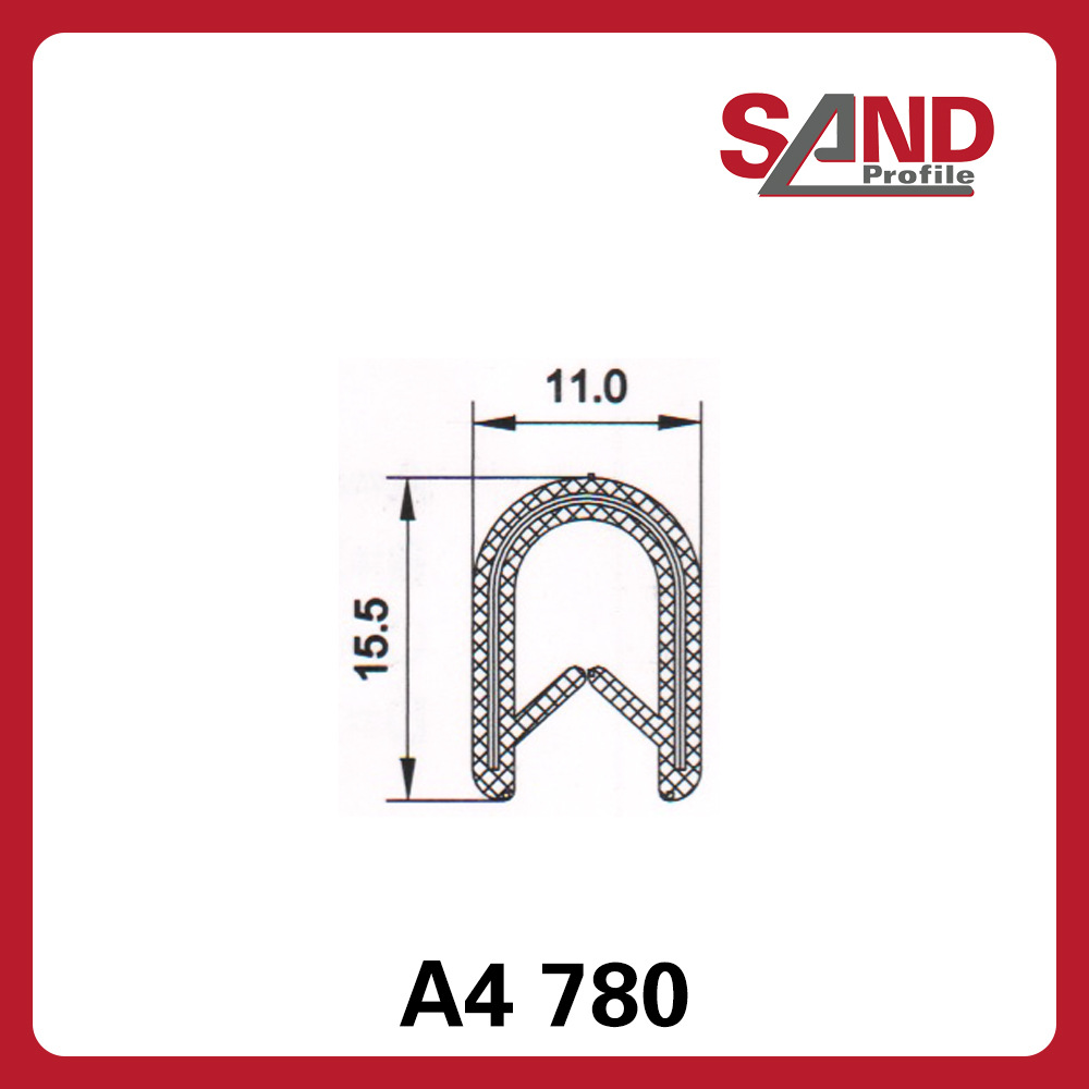 申波菲勒SAND密封条棱边保护条护边条橡胶条A4780