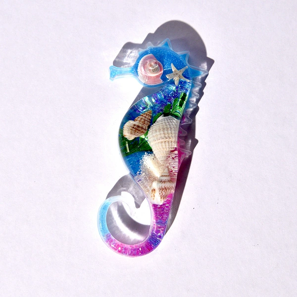 Fridge magnet, seahorse
