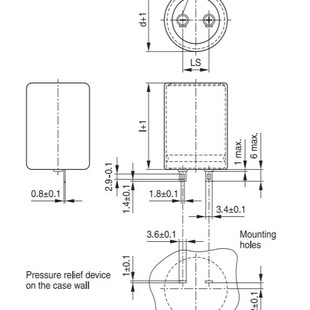 German Epcos / Tdk Capacitor B33331I6106J060