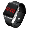 Silver shell-black strap