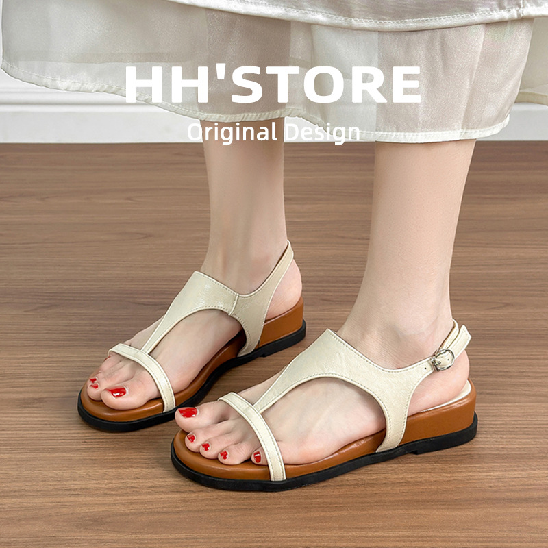 Elegant sandals with a strap platform open toe wedge heel