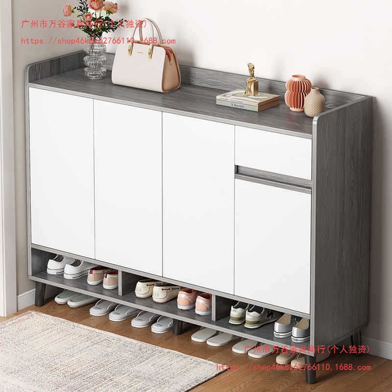 Shoe Cabinet for Home Entrance, Simple Entryway, Living Room, Light Luxury, Small Apartment, Large Capacity Storage Cabinet, Shoe Rack