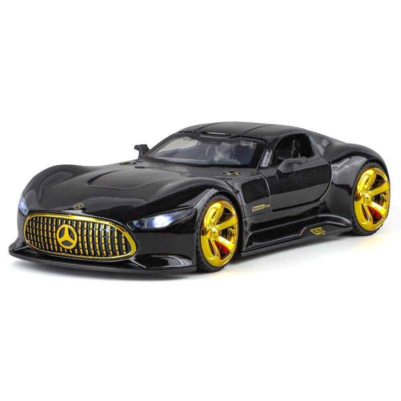 1:32 BEN * AMG GT 갈매기 날개 문 럭셔리카 로고 합금 소리와 가벼운 문 오프닝 백 포스 장난감 자동차 시뮬레이션 자동차 모델
