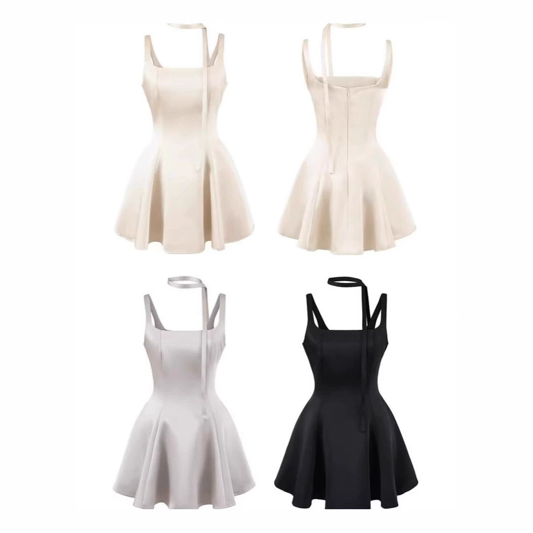 Трансграничная женская оптовая продажа в европейском и американском стиле стример декоративная атласная юбка