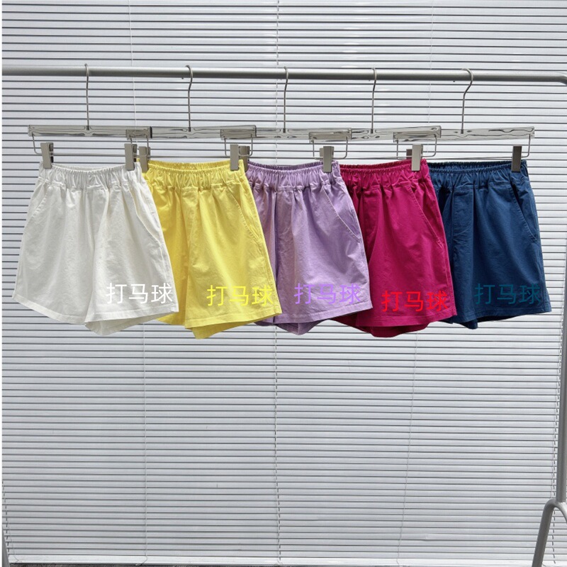 Casual Sports Shorts Women's Summer Loose Thin Loose Wide-leg A- shaped Hot Pants High Waist Slim-fit Base Pants