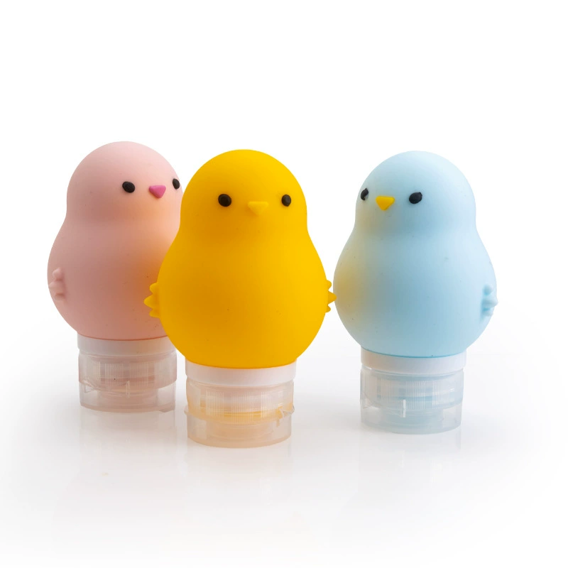 B.Duck, силиконовый ручной флакон для путешествий для ухода за кожей, косметическая система хранения