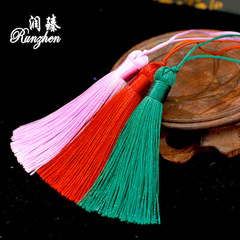 經典8cm短胖流蘇小吊穗服飾書籤車掛件穗子U盤手機殼配件吊墜批發