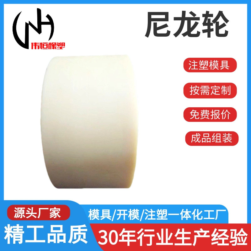 厂家批发尼龙轮300 219异性件模具塑胶模具配件